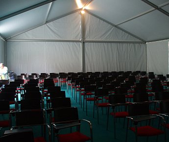 Tenda rectangular opaca