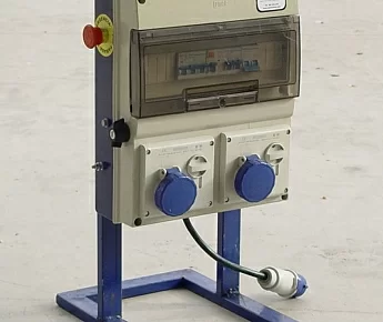 Pequeno painel eléctrico