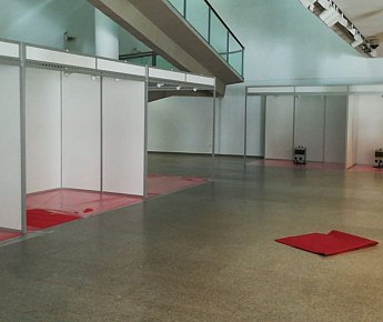 Stand básico blanco